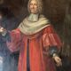 Portrait of a chancellor, oil on canvas dated 1727