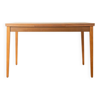 Table de salle à manger extensible signée Lübke, années 1960