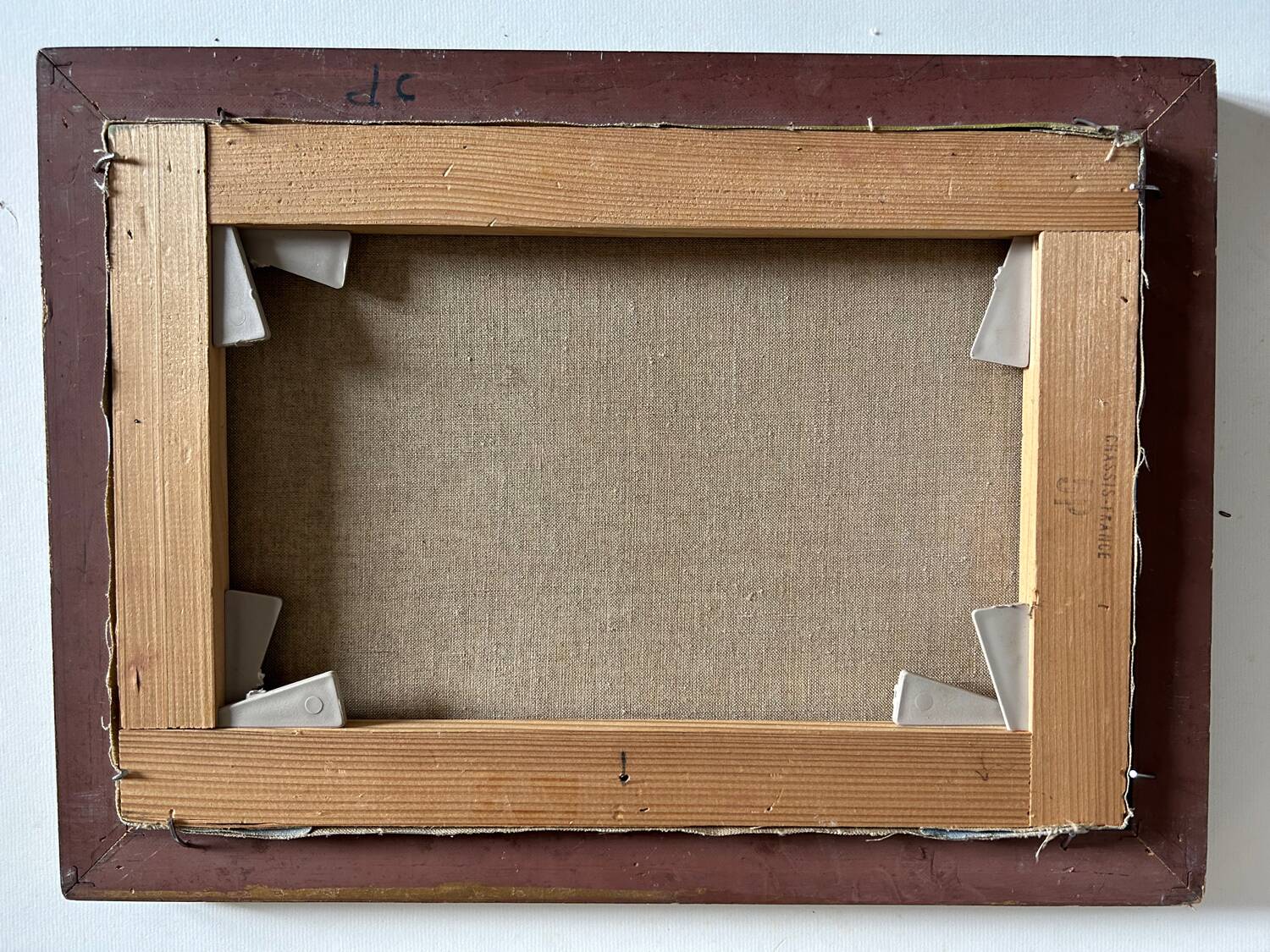 Huile Sur Toile « La maison sur le lac » de Charles Castel . XXe