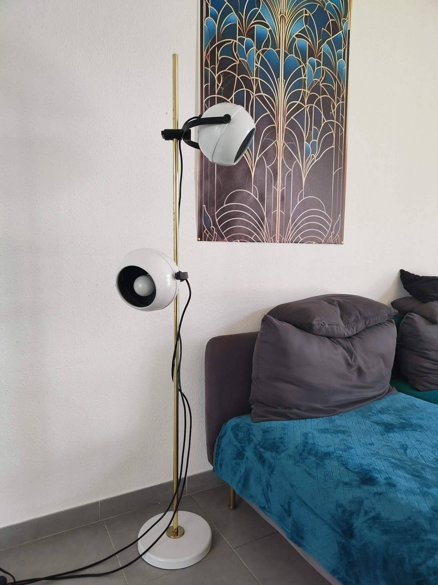 Lampadaire eyes ball 1970 vintage