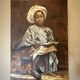 Painting portrait signed