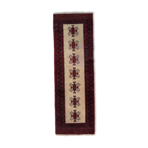 Tapis vintage Ouzbek Bukhara fait
