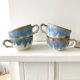 Tasses céramique peintes à la main