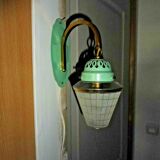 Vintage metal wall lamp