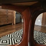 Scandinavian design extendable round table