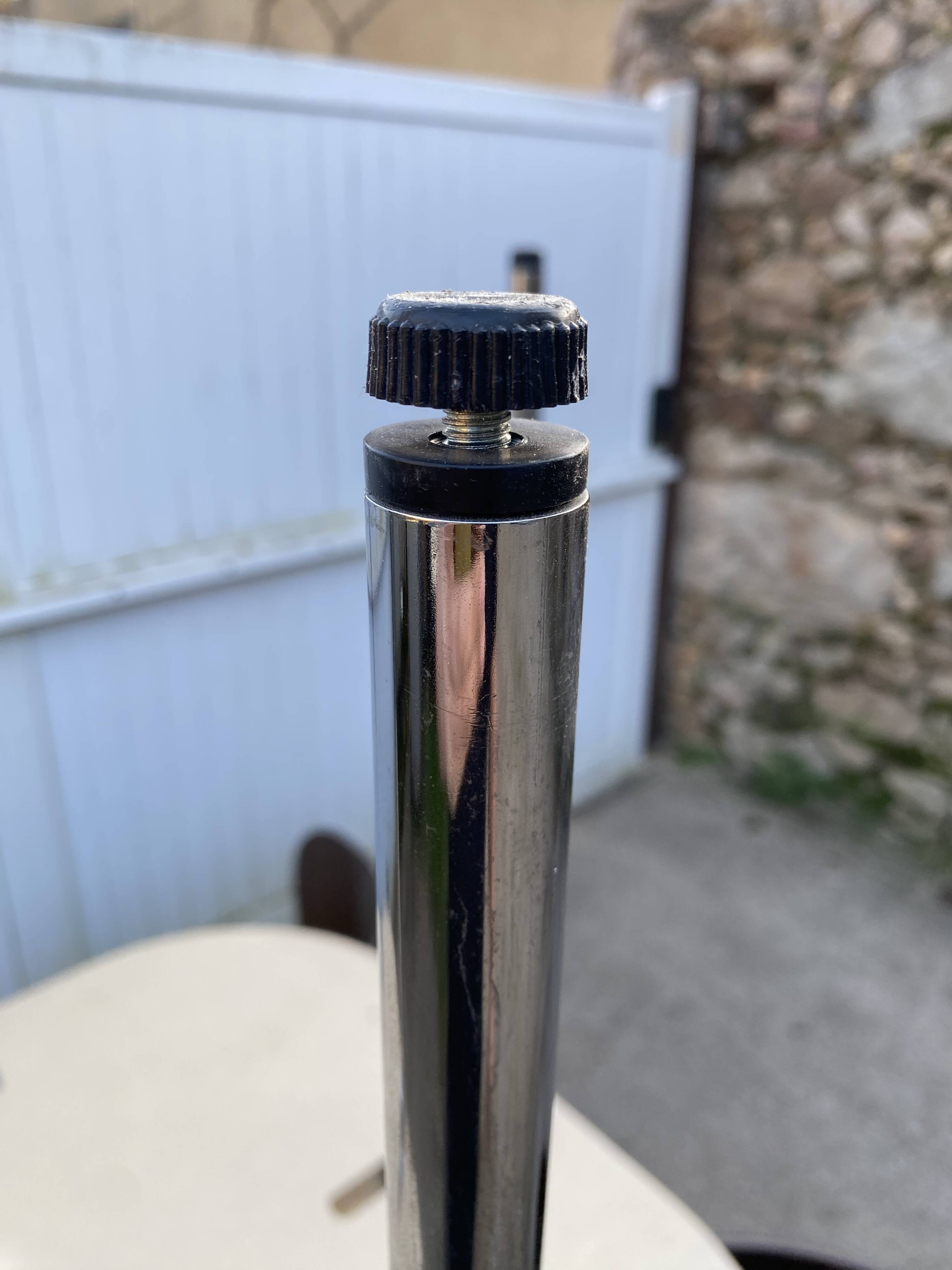 Fusion table and 4 teak chairs by Sandra Kragnert IKEA.