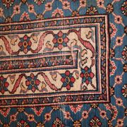 Tapis antique fait main Mashad du Moyen-Orient 132cm x 427cm (1900s)