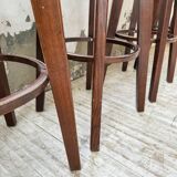 6 vintage Baumann bar stools
