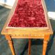 Louis XVI double-style canne piano bench