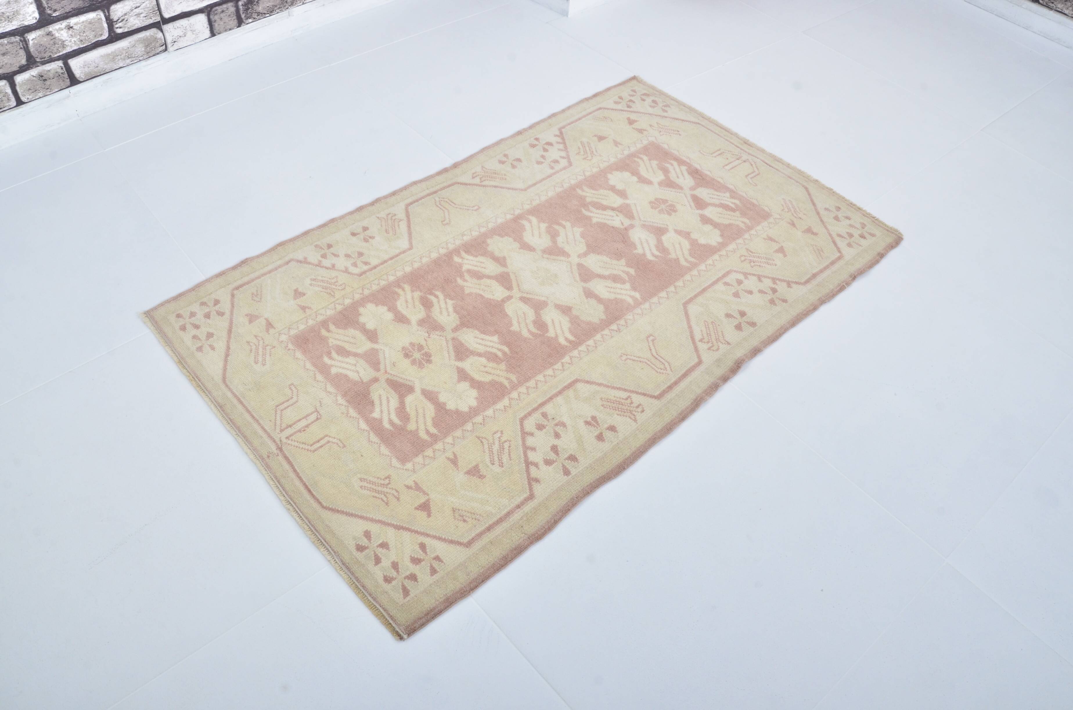 Oushak Vintage Handknotted Rug sku 3427