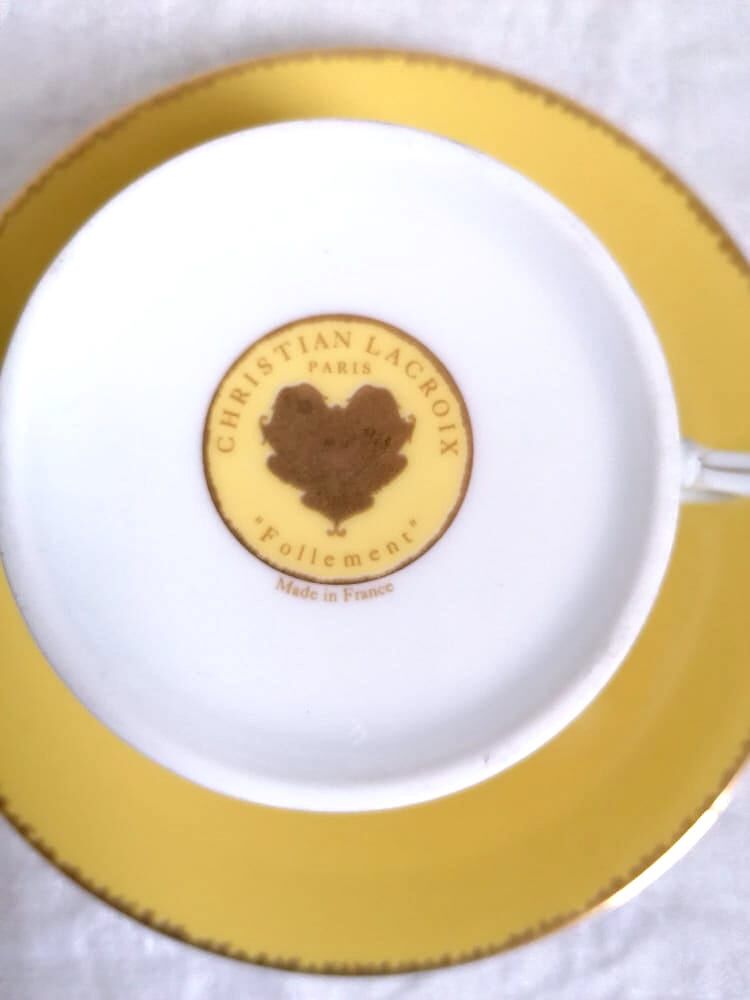 Tea cup Follement by Christian Lacroix