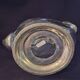 Wine carafe, duck design, glass and metal A553
