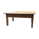 Wooden coffee table