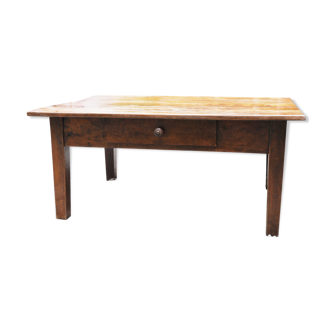 Wooden coffee table