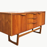 Teak row from the 1960s - Edition William Laurence