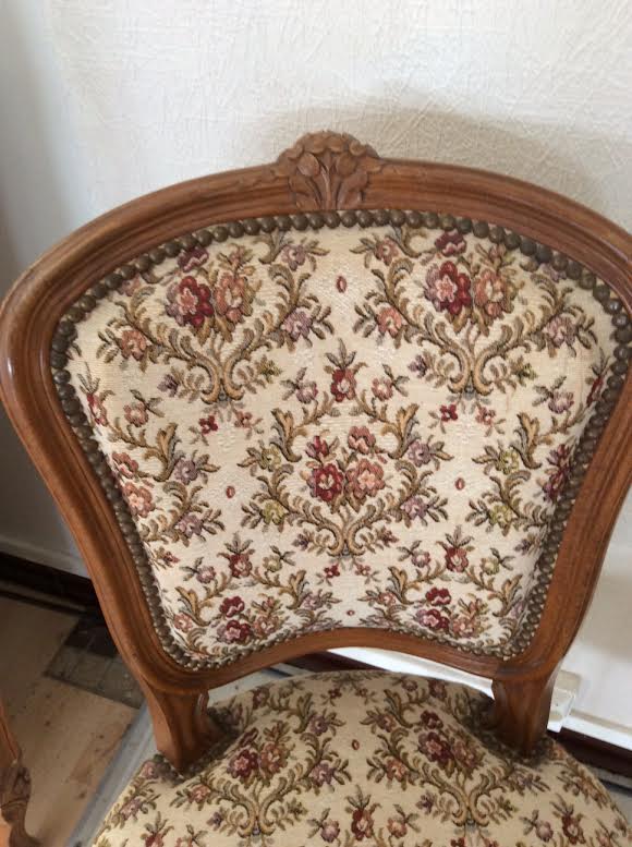 2 upholstered chairs