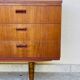 Scandinavian teak row 1960