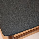 Set of 4 chairs Scandinavian retapissees