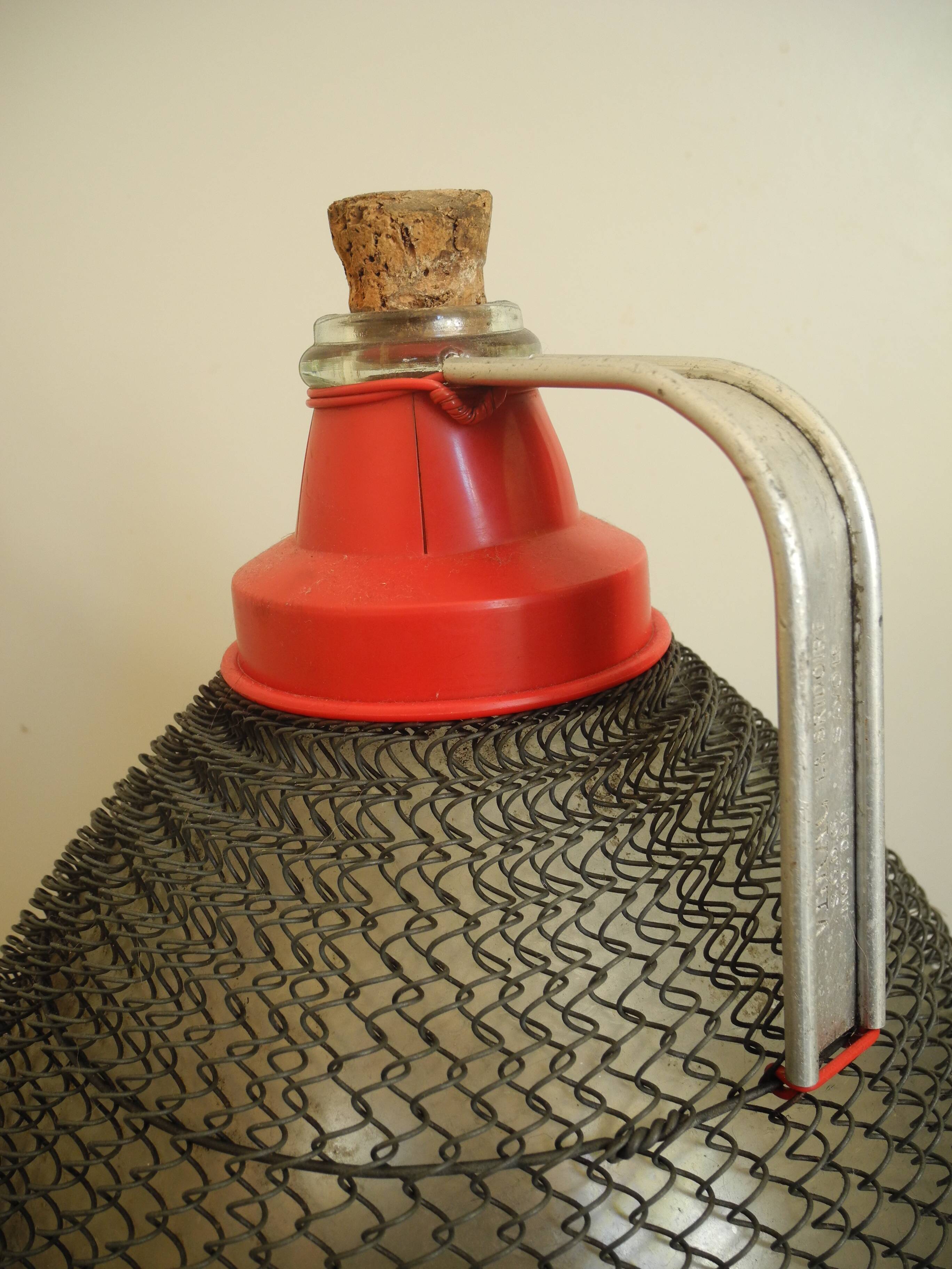 Old demijohn Verac SGDG old french demijohn carboy 50s