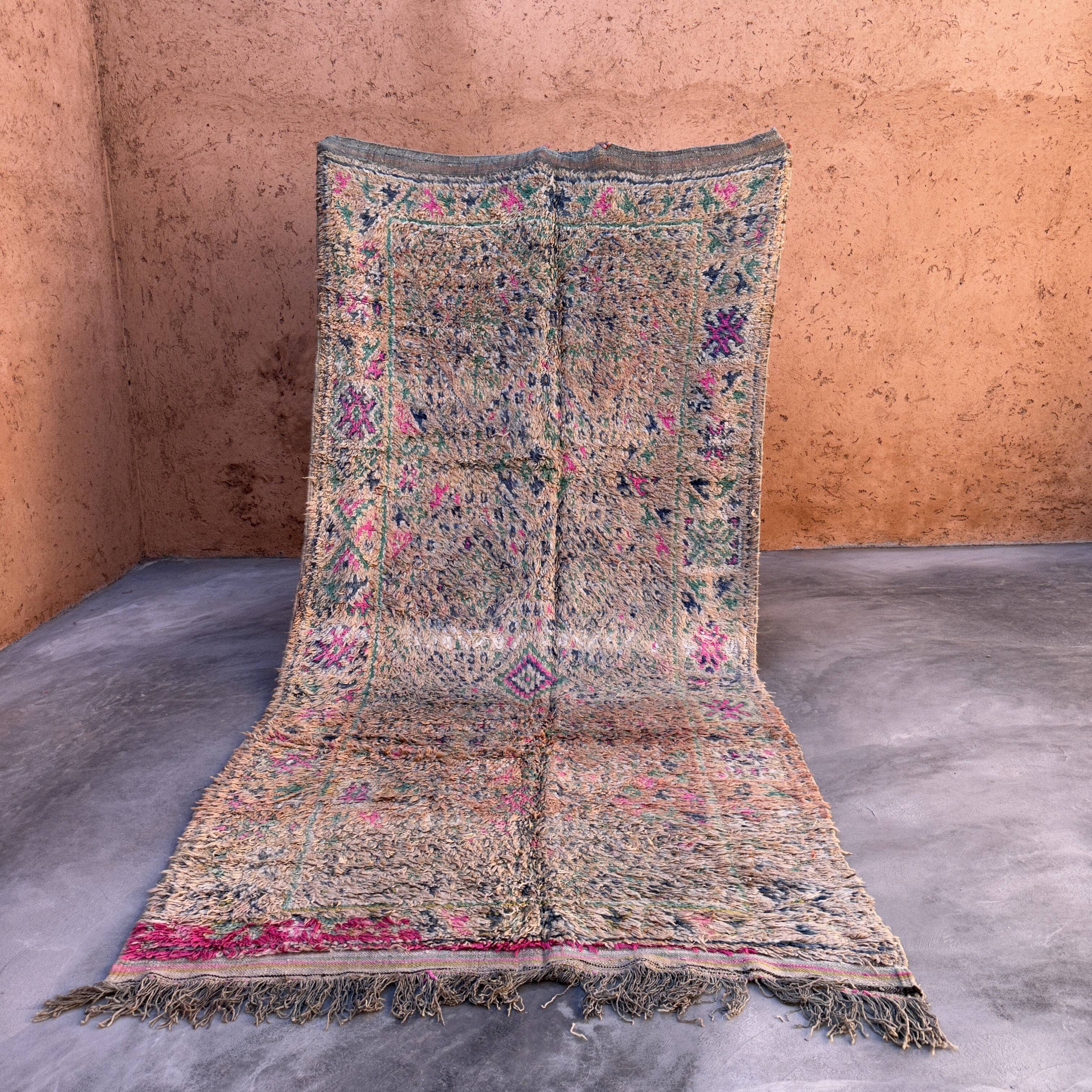 Colorful Zayan Moroccan Rug - 367 x 166 cm