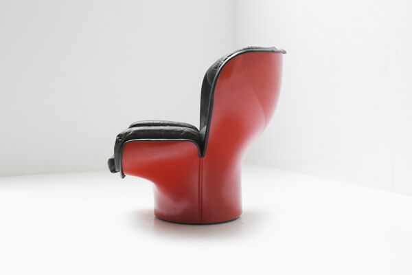 Fauteuil Elda par Joe Colombo pour Comfort Italy