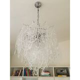 Modern Murano Glass "Ragnatela" Italian Chandelier