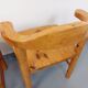 Set of 4 armchairs in pine from the 60s and 70s
