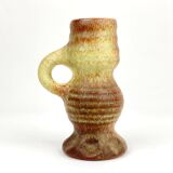 Small Vintage ceramic vase by Vest van Woerden, Dutch pottery