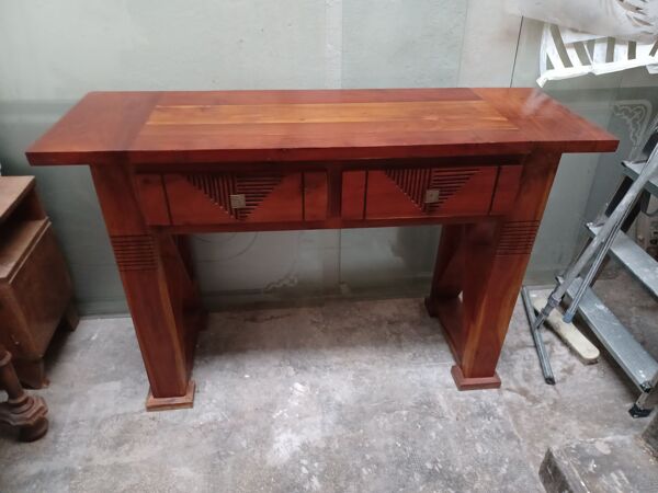 Console ancienne en chêne