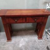 Antique oak console