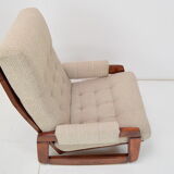 Pair of Mid-century Design Rocking Armchairs,1980's.