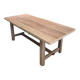 Table de salle à manger en chêne massif