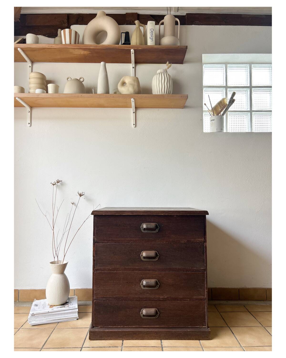 Meuble caisson d’apothicaire