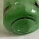 Dame jeanne vase vintage vert 5 litres