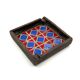 Mid-century space age ceramic ashtray, Aldo Londi Bitossi Italy 1970s