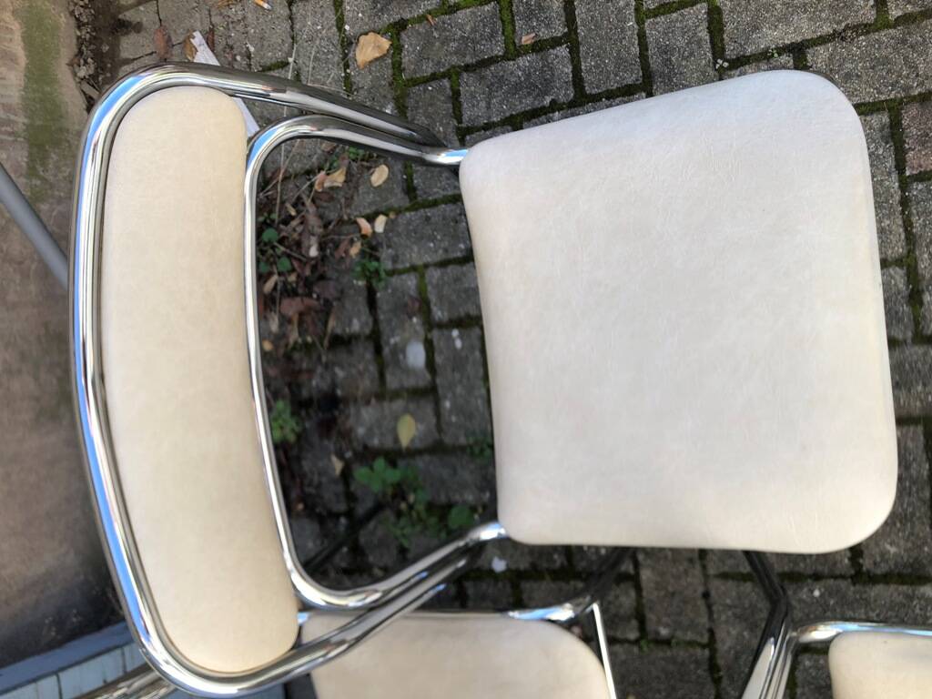 6 vintage Souvignet chairs