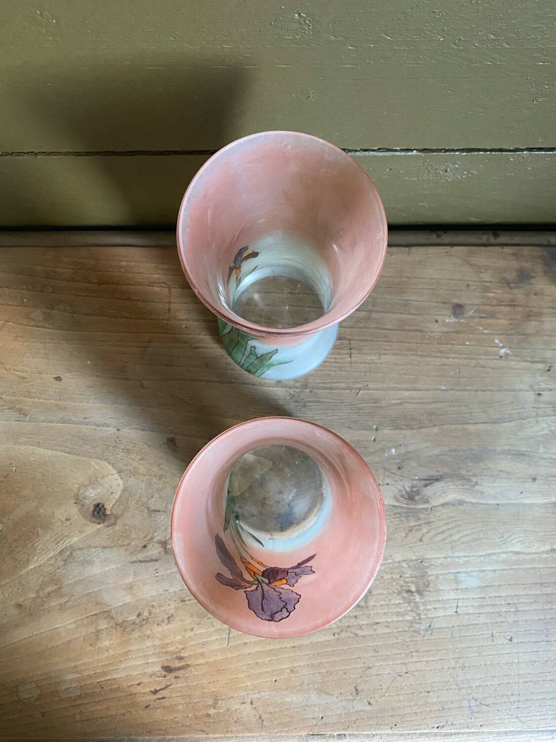 Paire de vases art nouveau début XXeme