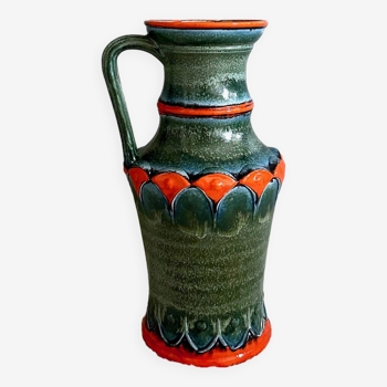 Floor vase Übelacker Keramik 1816-45, ceramic vase, westgerman pottery