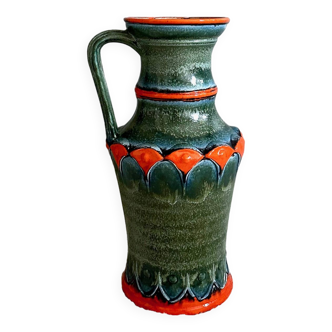 Floor vase Übelacker Keramik 1816-45, ceramic vase, westgerman pottery