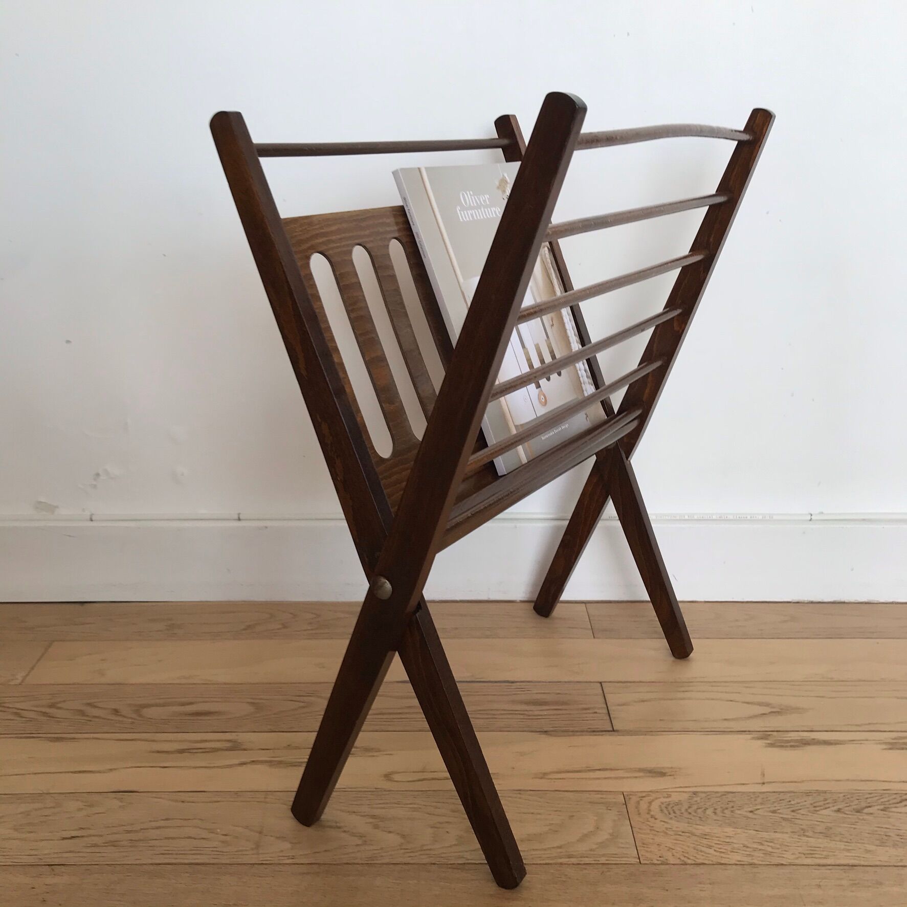 Scandinavianmagazine holders by designer Cees Braakman for Pastoe
