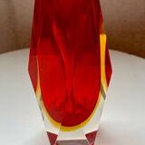 Murano glass vase attributed to Alessandro Mandruzzato