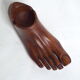 Cendrier pied en bois sculpté