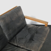 Model Capella teak sofa by Illum Wikkelsø for Niels Eilersen, 1960s