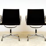 Pair of EA108 Eames armchairs for Vitra