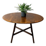 Ercol 1950’s ‘Old Colonial 377”  blue label drop leaf table