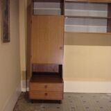 Vintage teak library