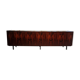 Scandinavian row in rosewood from Rio circa 1960