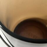 Amber glass ice bucket, France 1970