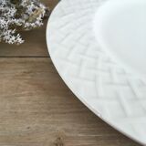 Vintage white plates