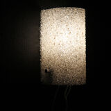 Vintage wall sconce in perspex from the 60s